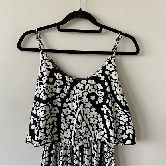 LUCKY Brand -Floral Side Slit Maxi Dress - Picture 3 of 10